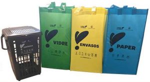 Bosses de reciclatge a Lleida